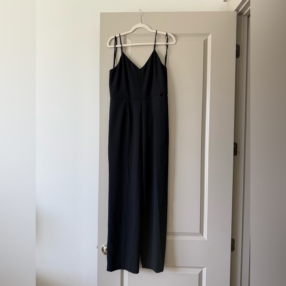 Essential Slim by Anthropologie Navy Jumpsuit